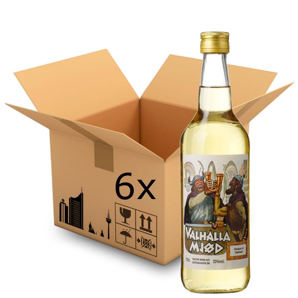 Valhalla Mjød - Glasflasche - 6er-Pack